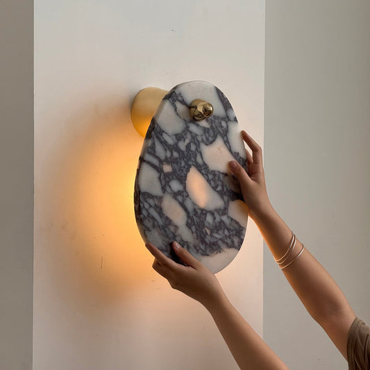 Aurora Marble Wall Lamp