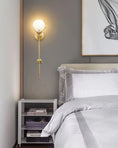 Load image into Gallery viewer, Ava Brass Sconce
