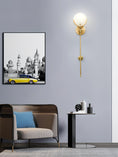 Load image into Gallery viewer, Ava Brass Sconce
