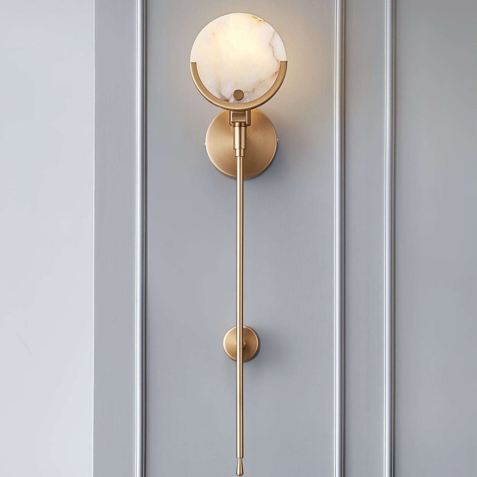 Ava Brass Sconce