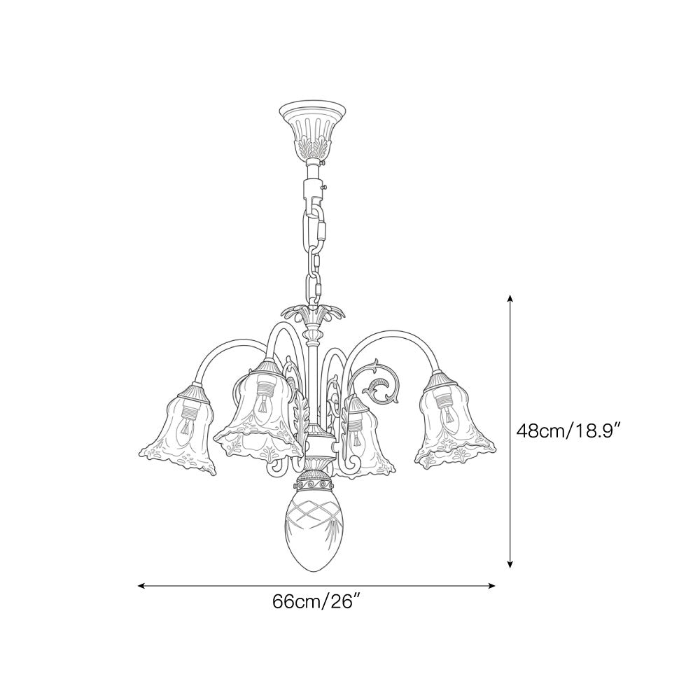 Aveline Chandelier – detail 3