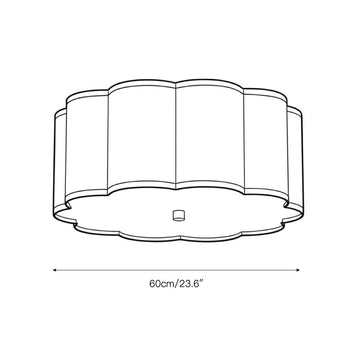 Axis Drum Ceiling Lamp – detail 5 — Dimension drawings 3