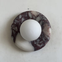 Orli Purple Marble Sconce – detail 11