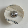 Load image into Gallery viewer, Calacatta Round Marble Sconce
