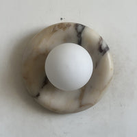 Orli Purple Marble Sconce – detail 12