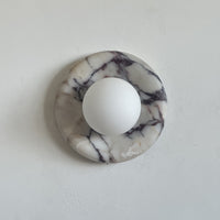 Orli Purple Marble Sconce