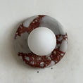 Load image into Gallery viewer, Orli Red Marble Sconce
