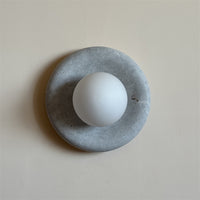 Orli Grey Marble Sconce – detail 7