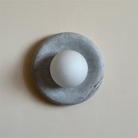 Orli Grey Marble Sconce – detail 8