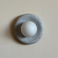 Orli Grey Marble Sconce – detail 11