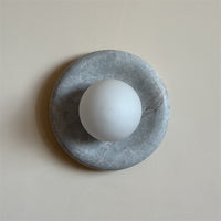 Orli Grey Marble Sconce – detail 12