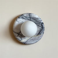 Orli White Marble Sconce – detail 17