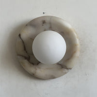 Orli Purple Marble Sconce – detail 16