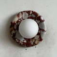 Load image into Gallery viewer, Orli Red Marble Sconce
