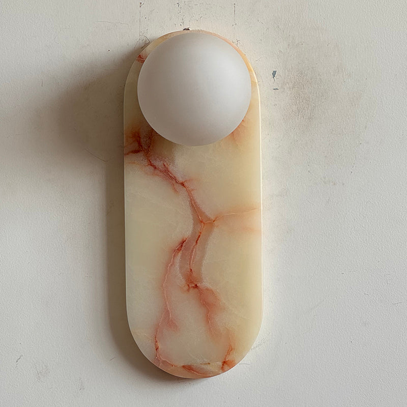 Lucie Cyan Jade Sconce ∅ 4.7″ x H 12.6″