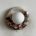 Load image into Gallery viewer, Orli Red Marble Sconce
