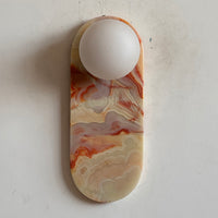 Lucie Cyan Onyx Sconce ∅ 4.7″ x H 12.6″ – detail 25