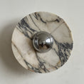 Load image into Gallery viewer, Calacatta Round Marble Sconce
