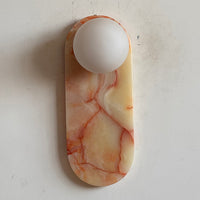 Lucie Cyan Onyx Sconce ∅ 4.7″ x H 12.6″ – detail 27