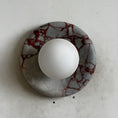 Load image into Gallery viewer, Orli Red Marble Sconce
