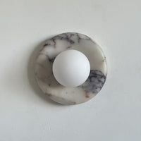 Orli Purple Marble Sconce