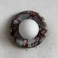 Load image into Gallery viewer, Orli Red Marble Sconce

