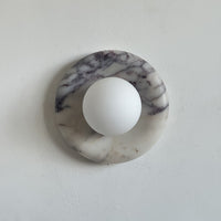 Orli Purple Marble Sconce