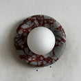 Load image into Gallery viewer, Orli Red Marble Sconce
