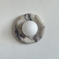 Orli Purple Marble Sconce