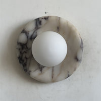 Orli Purple Marble Sconce – detail 27