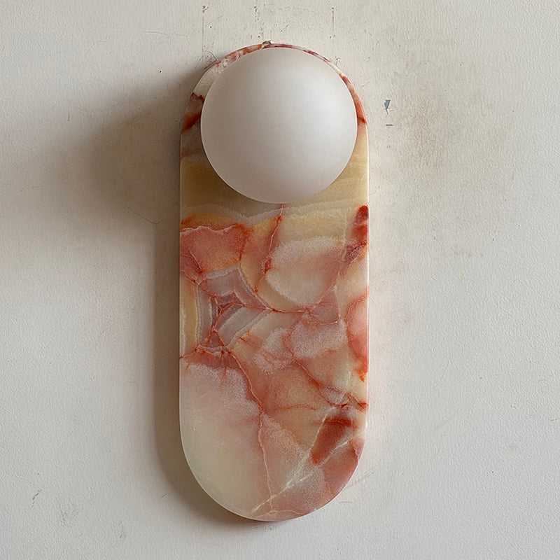 Lucie Cyan Jade Sconce ∅ 4.7″ x H 12.6″