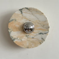 Calacatta Round Marble Wall Sconce – detail 19