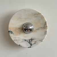 Calacatta Round Marble Wall Sconce – detail 24