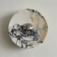 Calacatta Round Marble Wall Sconce – detail 35