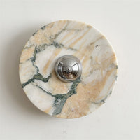 Calacatta Round Marble Wall Sconce