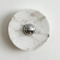 Calacatta Round Marble Wall Sconce – detail 29