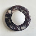 Load image into Gallery viewer, Orli Bvlgari Purple Marble Sconce
