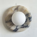 Load image into Gallery viewer, Orli Beige Marble Sconce
