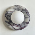 Load image into Gallery viewer, Orli Bvlgari Purple Marble Sconce
