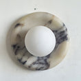 Load image into Gallery viewer, Orli Beige Marble Sconce
