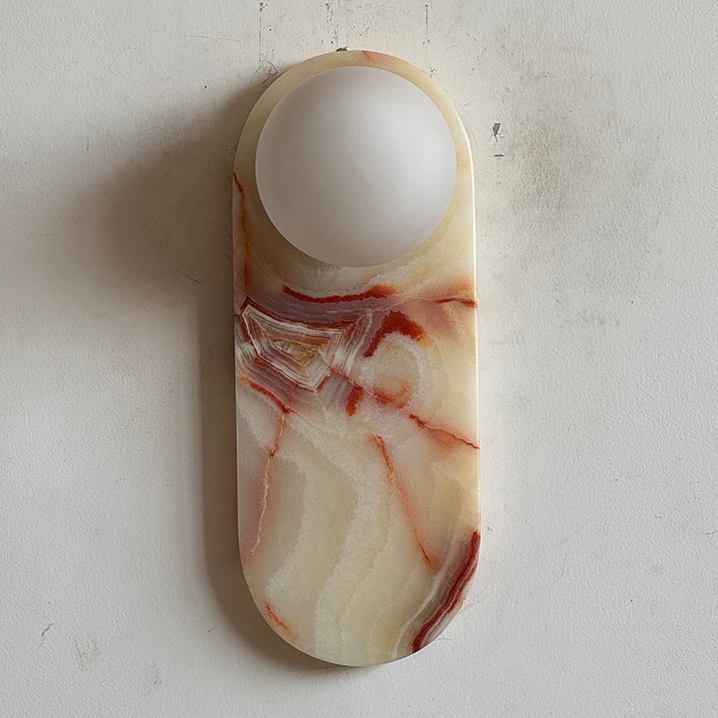 Lucie Cyan Jade Sconce ∅ 4.7″ x H 12.6″