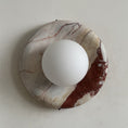 Load image into Gallery viewer, Orli Red Marble Sconce
