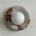 Load image into Gallery viewer, Orli Red Marble Sconce
