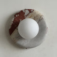 Load image into Gallery viewer, Orli Red Marble Sconce

