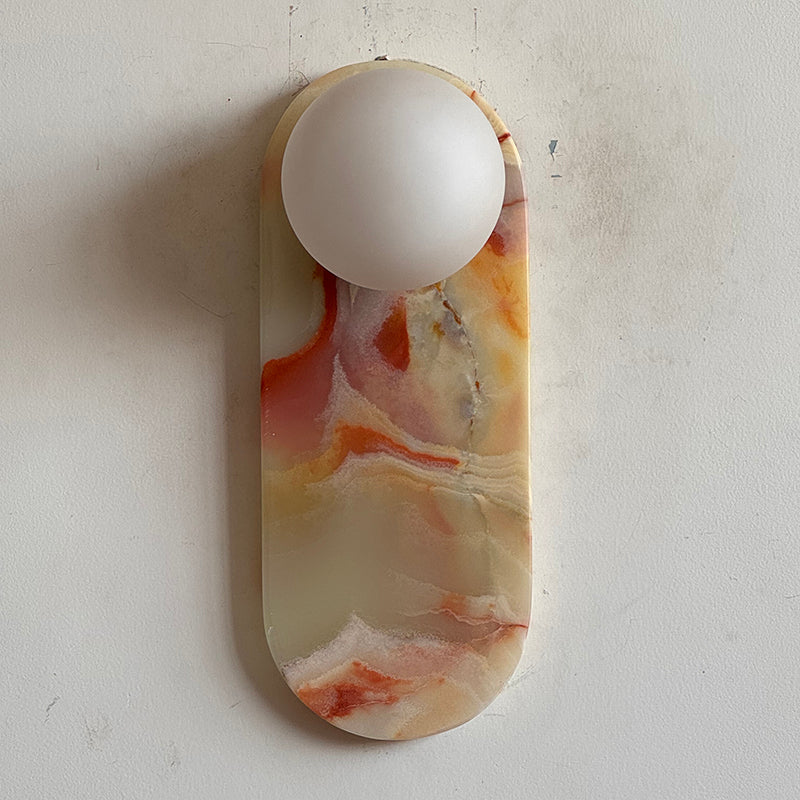 Lucie Cyan Jade Sconce ∅ 4.7″ x H 12.6″