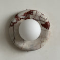 Load image into Gallery viewer, Orli Red Marble Sconce
