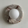 Load image into Gallery viewer, Orli Red Marble Sconce
