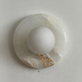 Load image into Gallery viewer, Orli White Onyx Sconce
