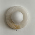 Load image into Gallery viewer, Orli White Onyx Sconce
