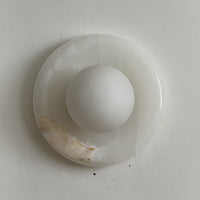 Orli White Onyx Sconce – detail 38